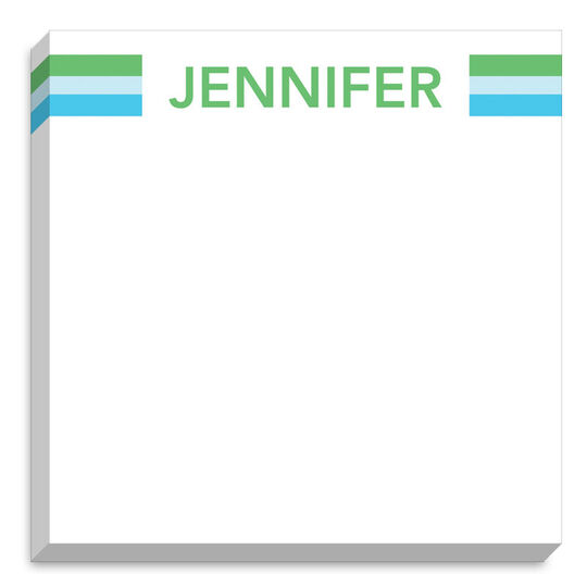 Jennifer Stripe Chunky Notepad